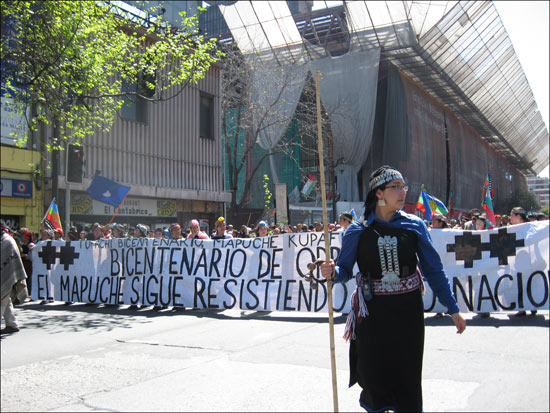 marcha Mapuche