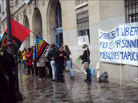 Protesta en Paris