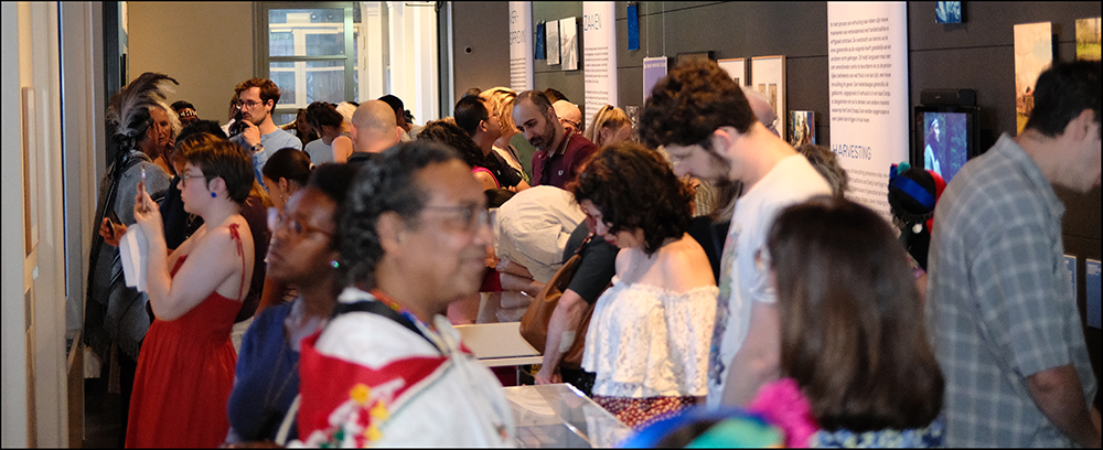 The start of the Mapuche Expo the leiden wereld museum in 2024